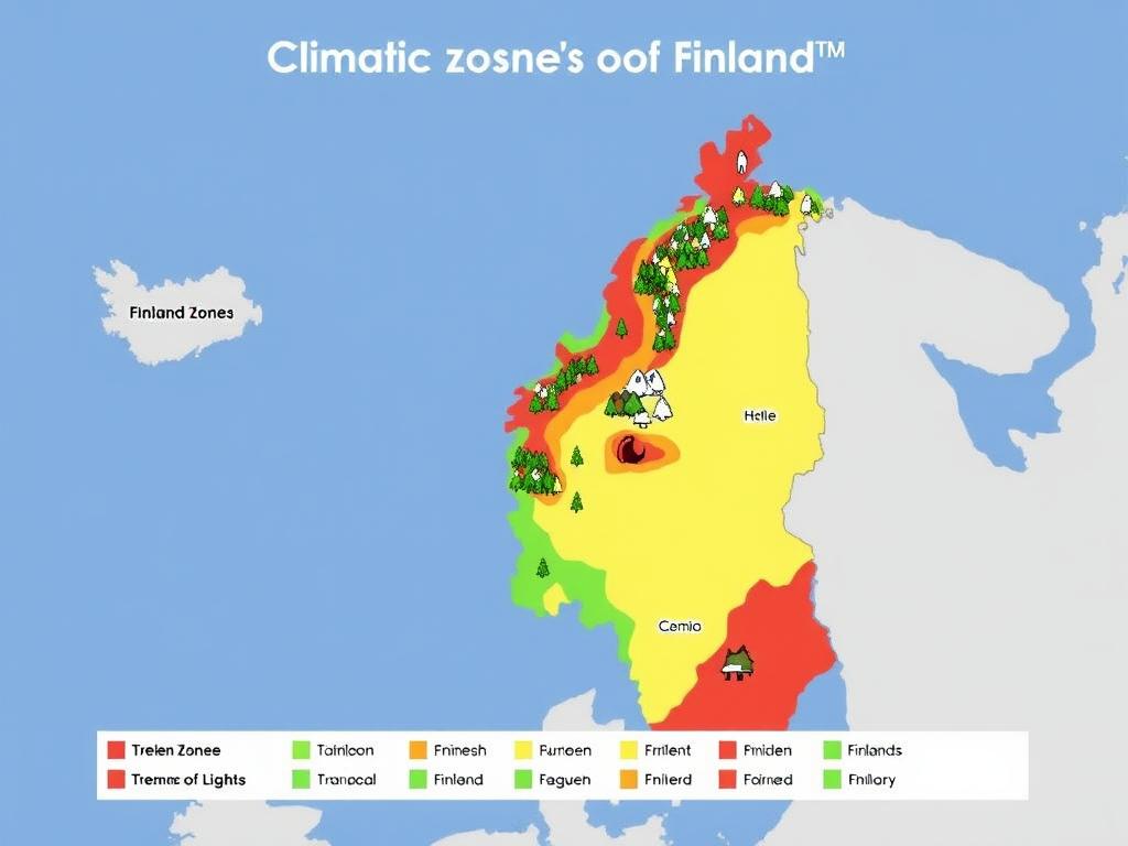 Климатические зоны Финляндии: Путешествие по ослепительным пейзажам